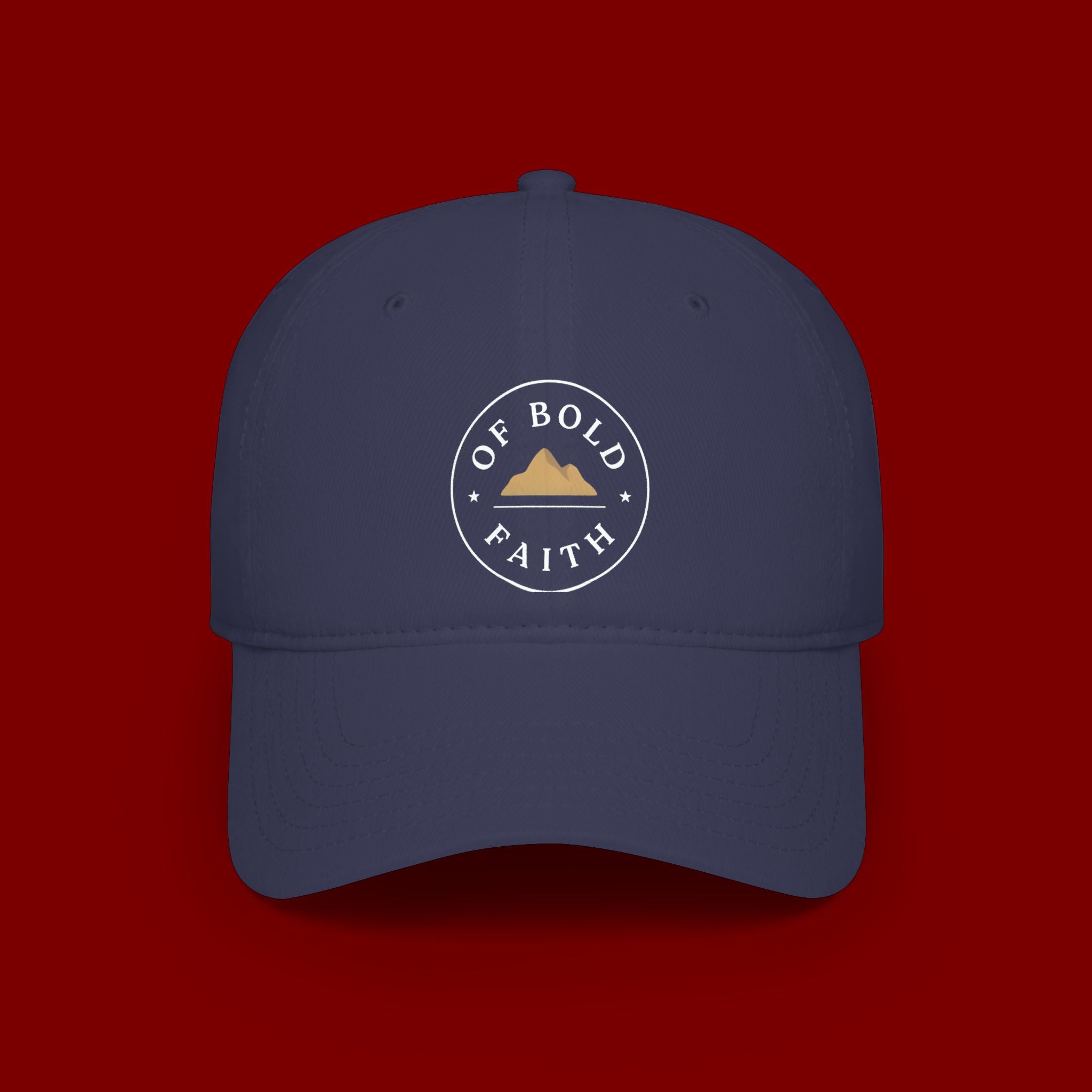 Of Bold Faith Embroidered Baseball Cap