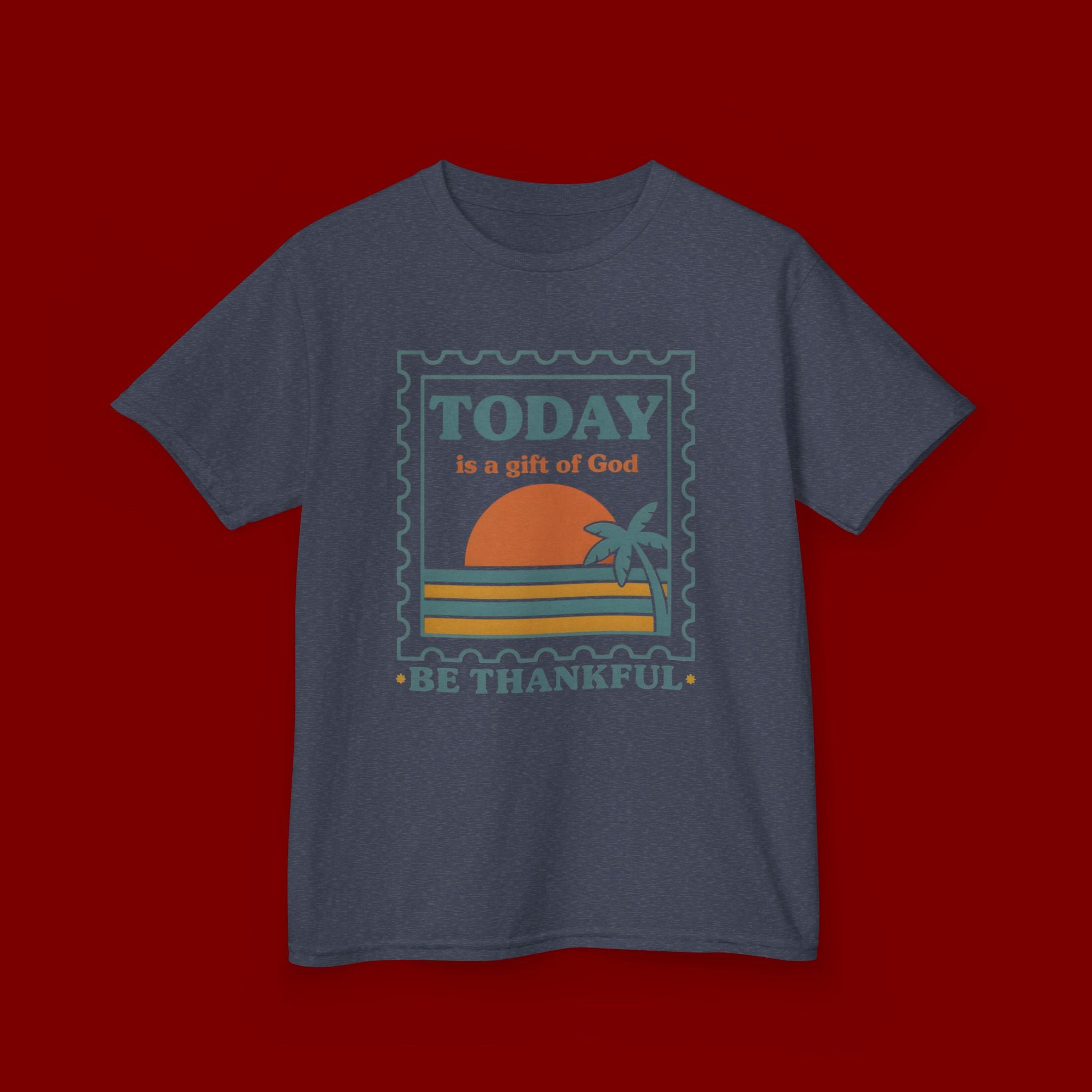 Kids 'Today Is a Gift of God - Be Thankful' Graphic Tee