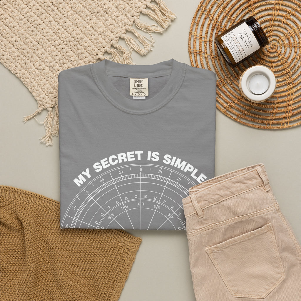 I Pray T‑Shirt — "My Secret Is Simple" Faith Graphic Tee