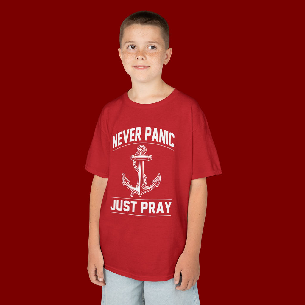 Kids T-Shirt - Plain White Heavy Cotton Tee (Everyday Wear, School & Play)