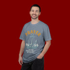 Prayer Anchor T-Shirt — "Prayer: The Most Powerful Weapon of a Believer" Christian Faith Tee