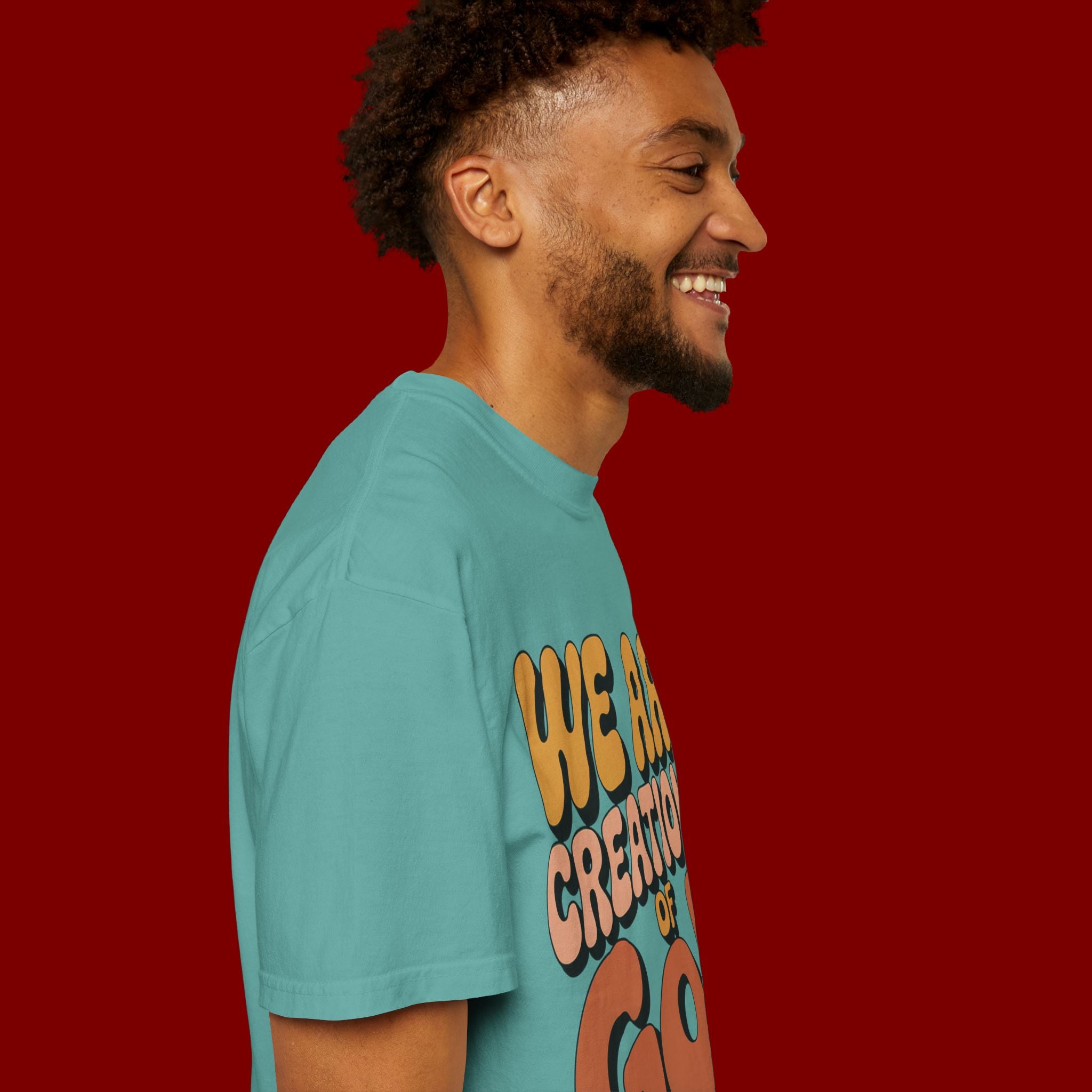 We Are Creations of God T-Shirt — Retro Faith Graphic Tee