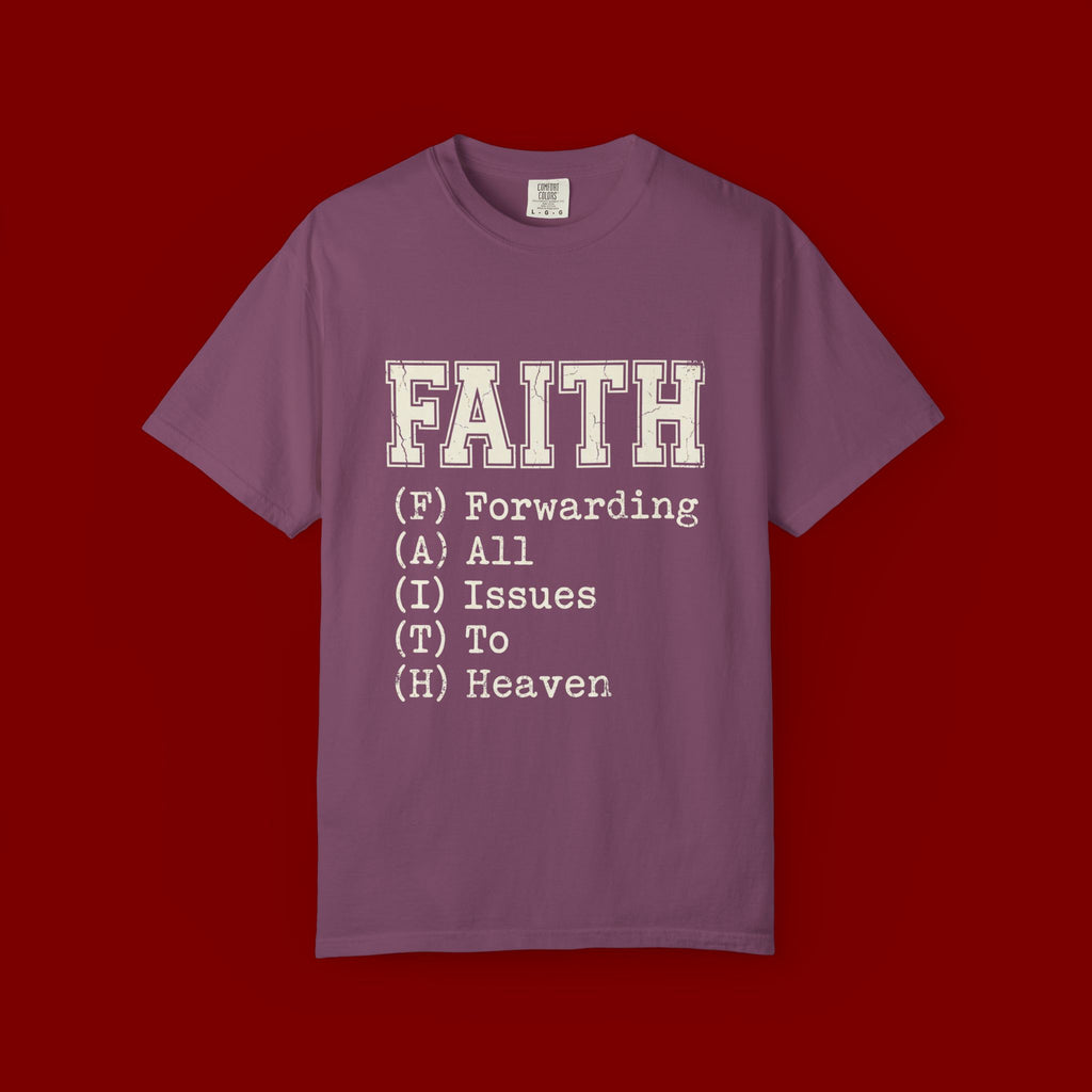 Faith Graphic T-Shirt — Minimalist Inspirational Tee