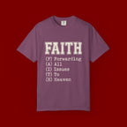 Faith Graphic T-Shirt — Minimalist Inspirational Tee