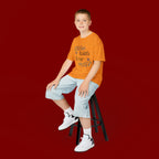 Faith Over Fear Kids T‑Shirt — Floral Inspirational Tee for Boys & Girls