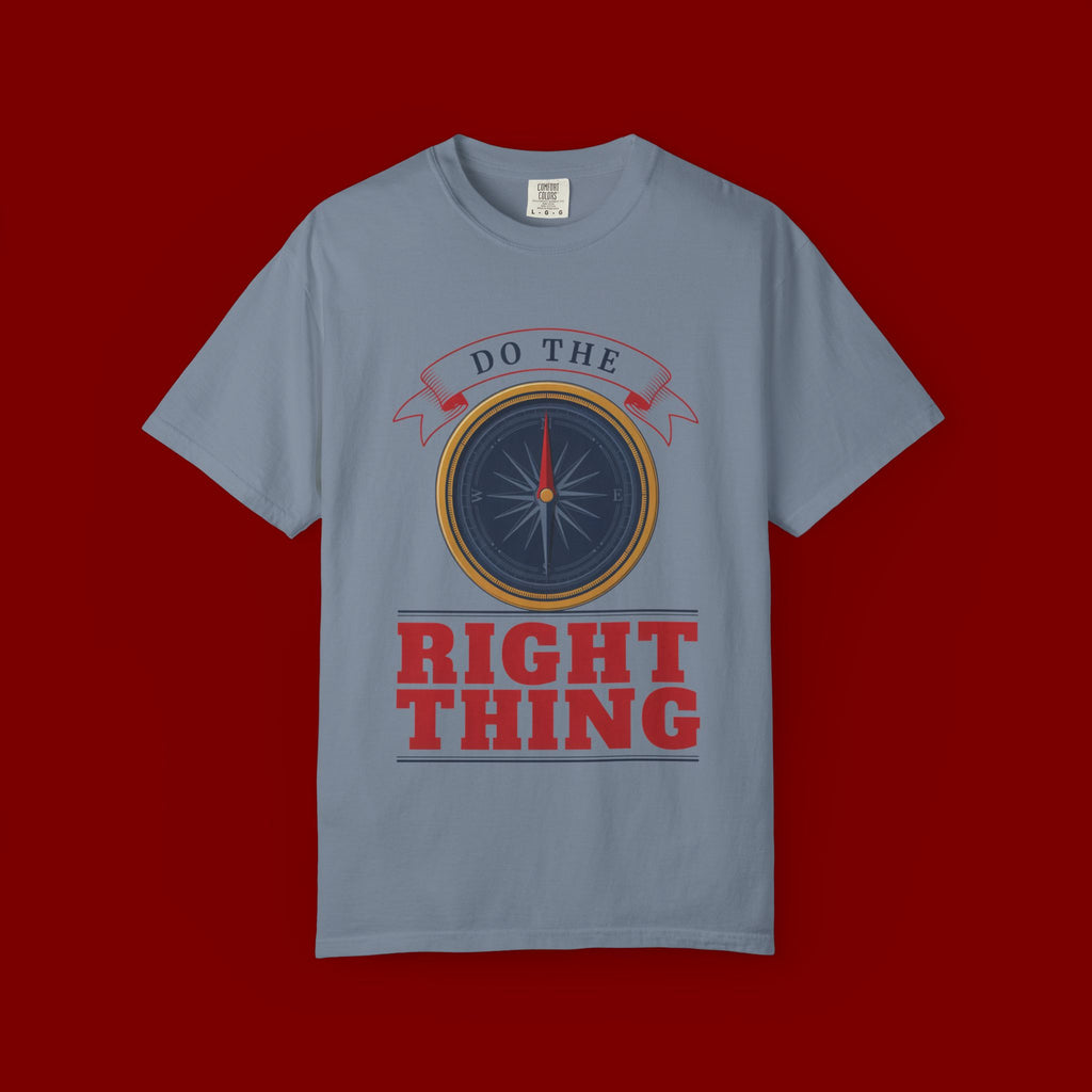 Do The Right Thing Compass T-Shirt — Motivational Graphic Tee