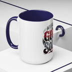 Faith Mug - "My Faith in God is Solid" Christian Coffee Cup (11/15oz)