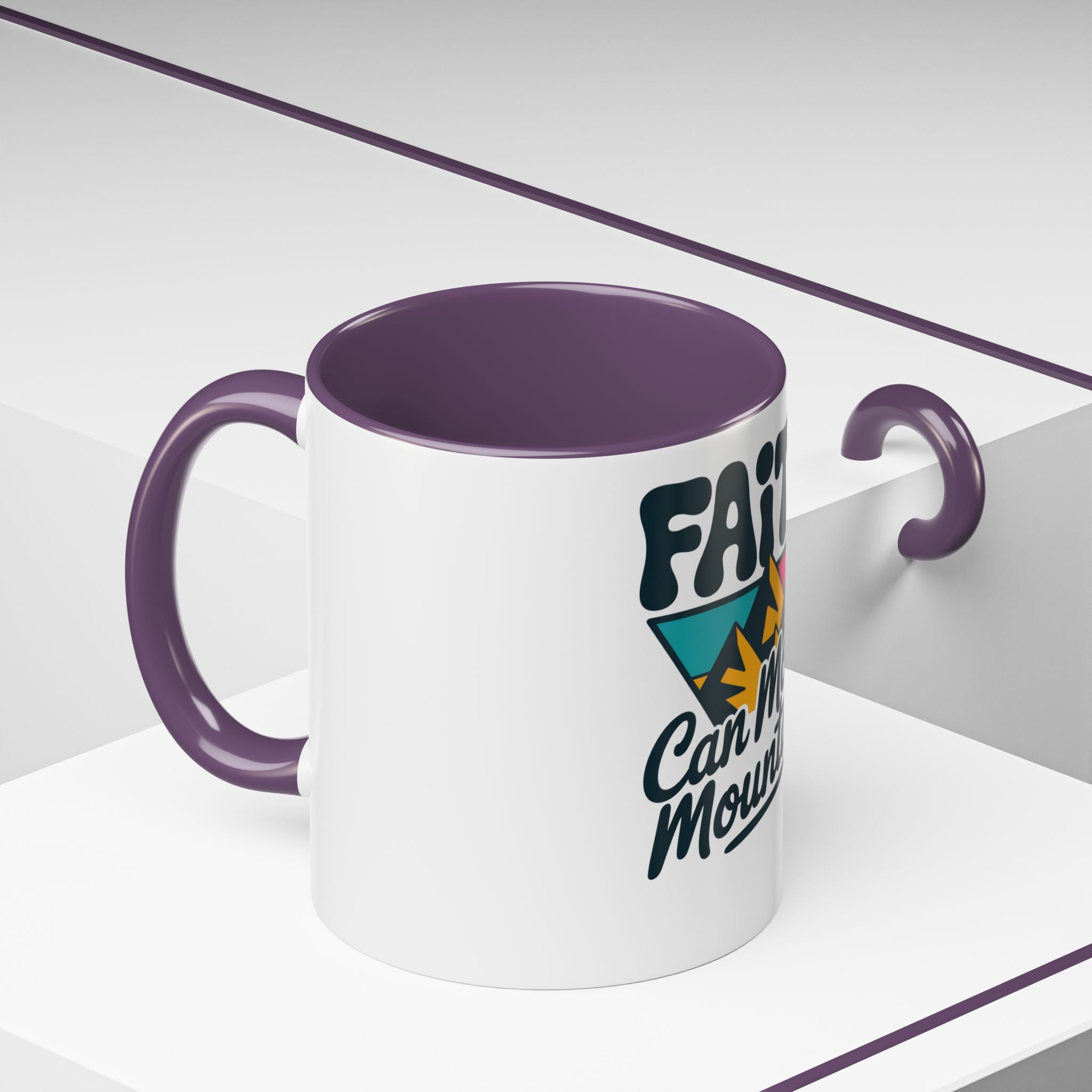 Faith Can Move Mountains Coffee Mug