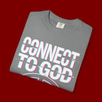 Connect to God T-Shirt — "The Password Is Prayer" Christian Faith Tee