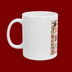 Be Good Do Good Feel Good Ceramic Mug — Motivational Floral Coffee Cup (11oz/15oz)