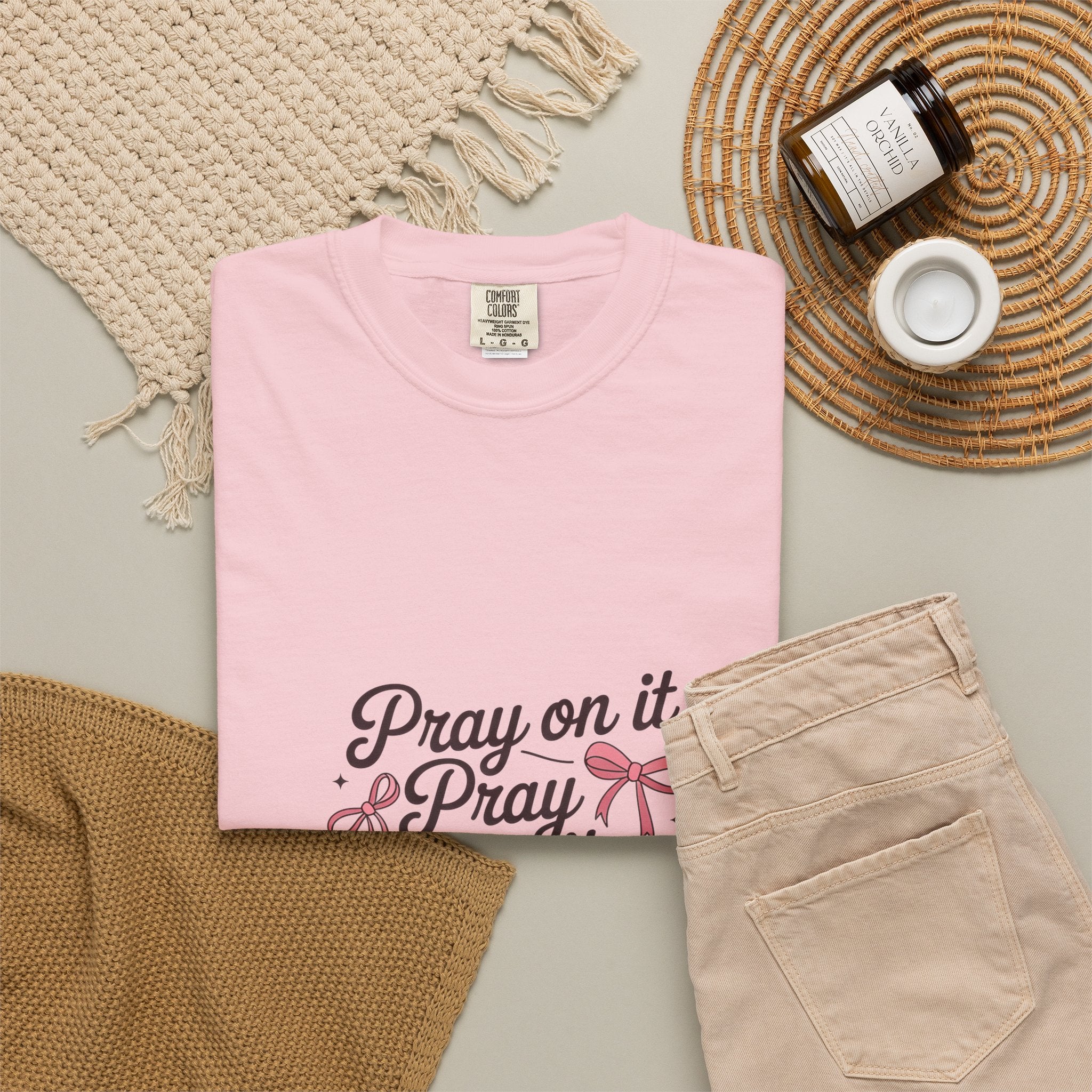 Pray On It Pray Over It Pray Through It T‑Shirt