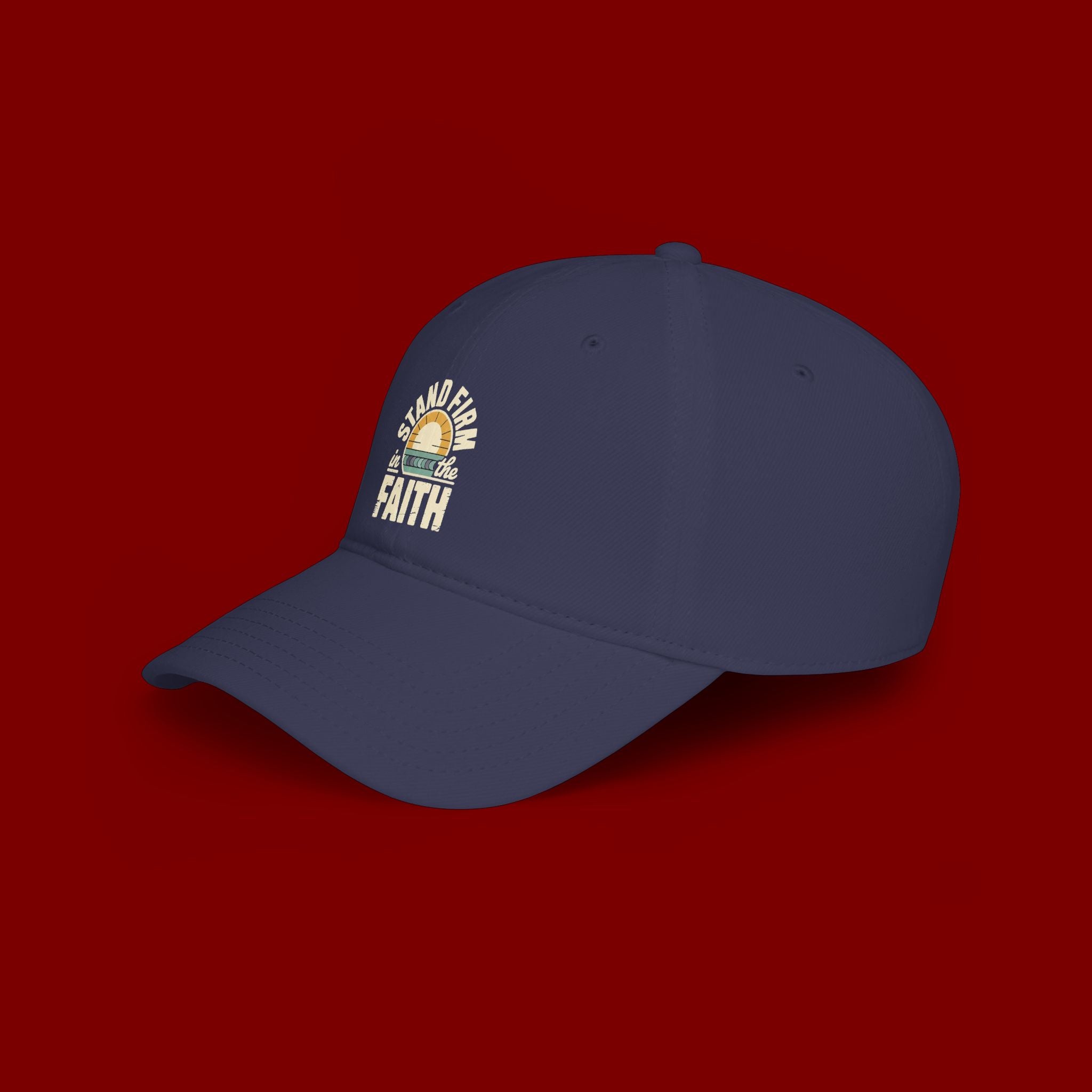 Stand Firm in the Faith Baseball Cap — Christian Faith Dad Hat