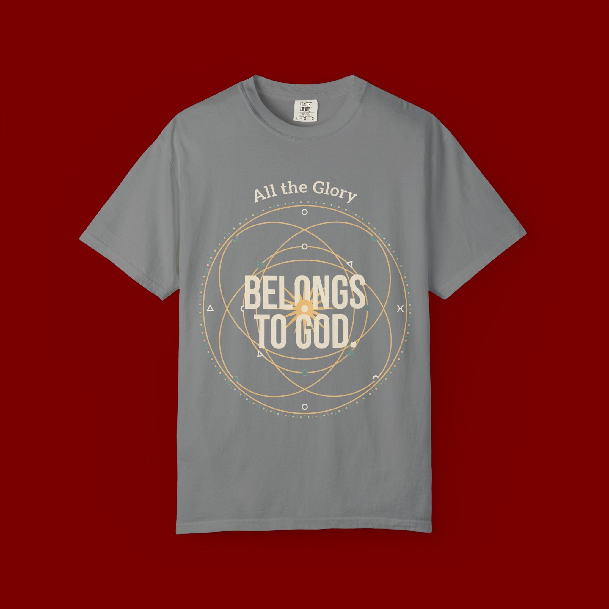 Faith T-Shirt — "Belongs to God" Christian Graphic Tee