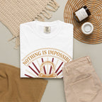 Nothing Is Impossible For Our God T-Shirt — Christian Faith Graphic Tee