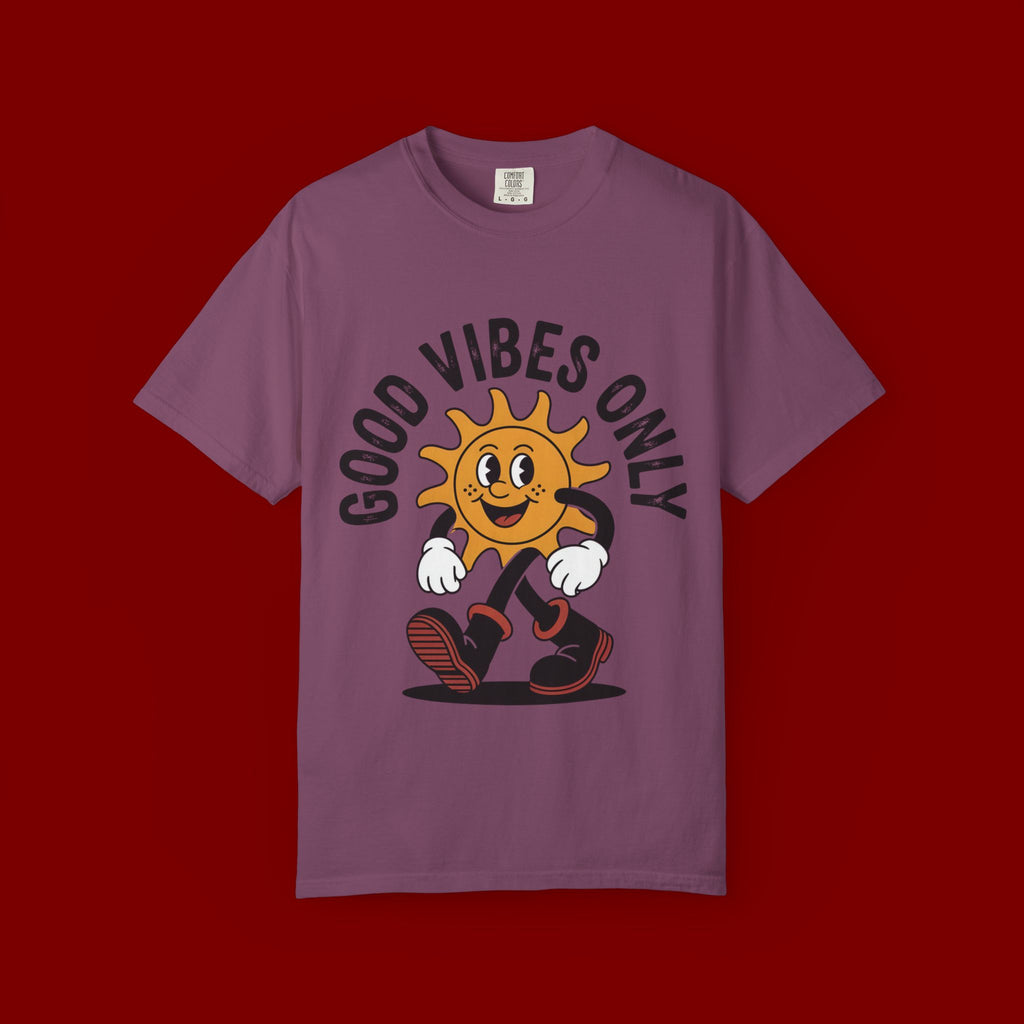 Good Vibes Only Sun Graphic T-Shirt