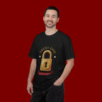 Trust God Padlock T-Shirt — "No Matter What" Christian Faith Tee
