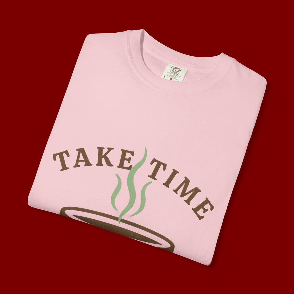 Take Time to Pray Coffee Tee — Inspirational Christian T-Shirt