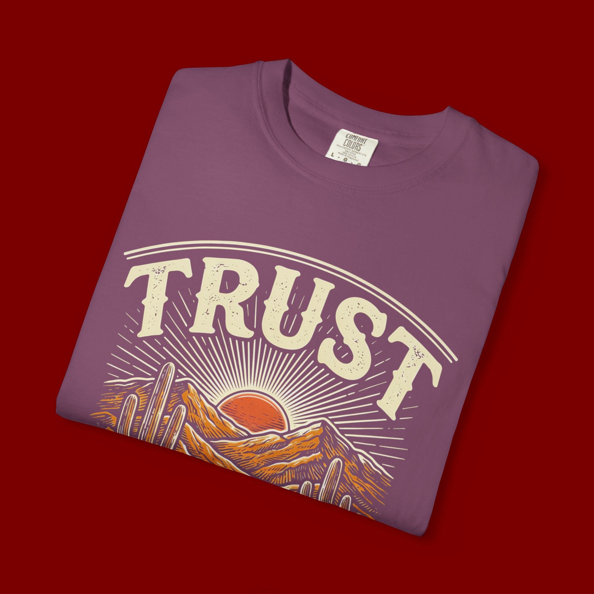 Trust God’s Plan Desert Graphic T-Shirt