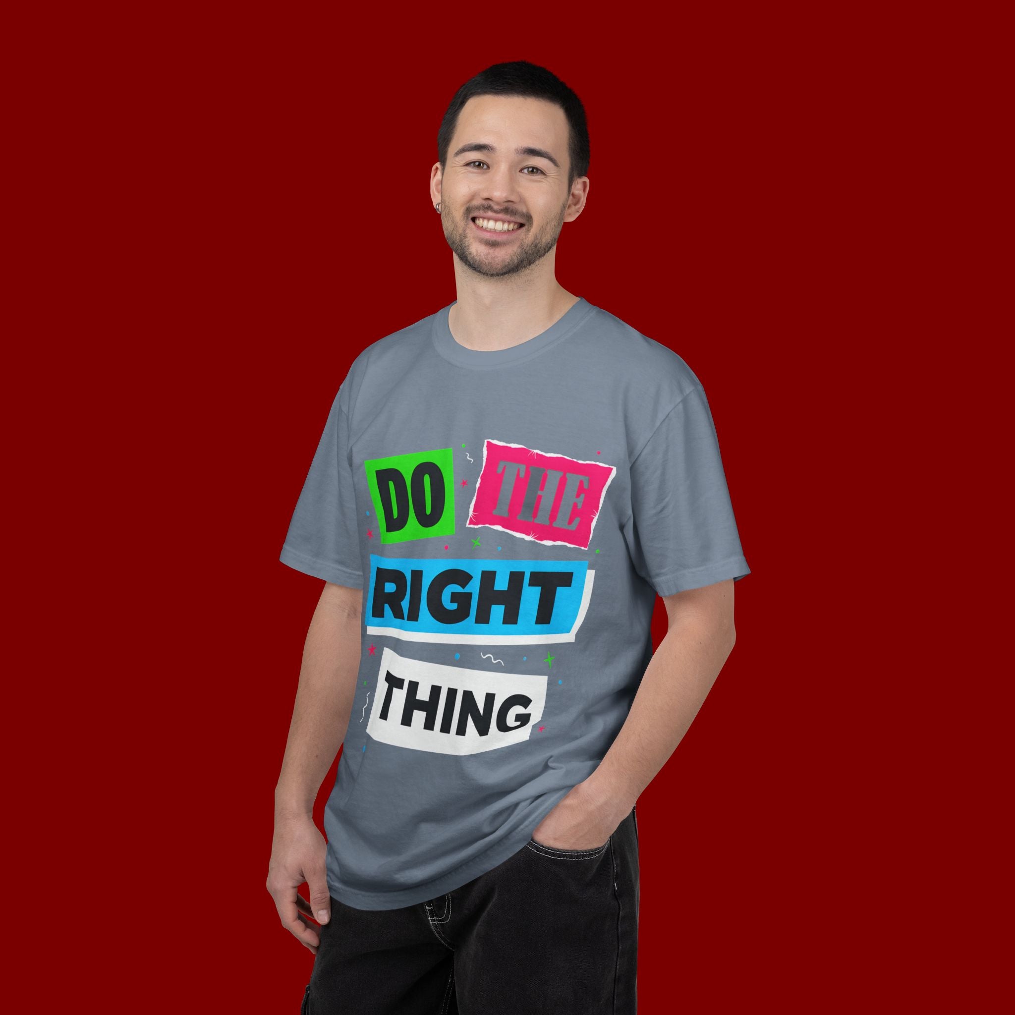 Do The Right Thing T-Shirt — Bold Retro Graphic Tee