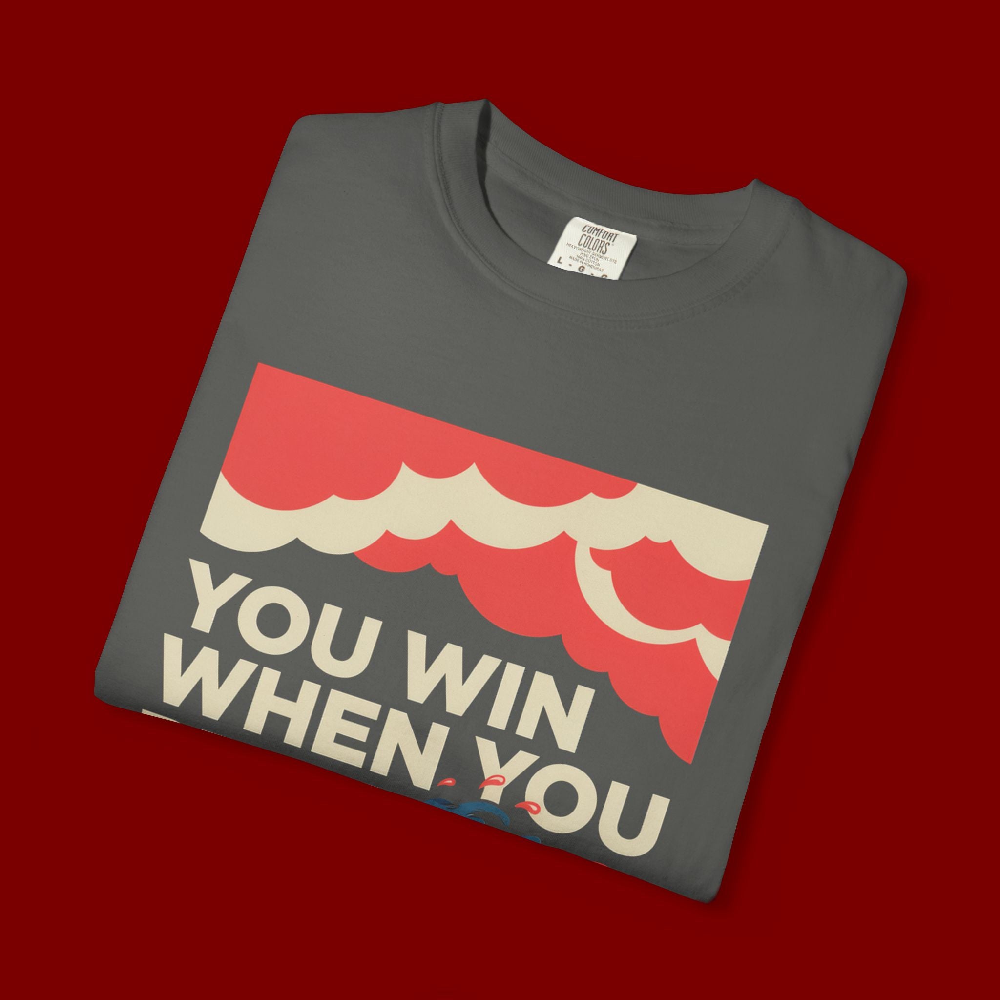 You Win When You Pray T-Shirt — Vintage Wave Faith Tee