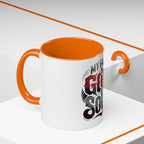 Faith Mug - "My Faith in God is Solid" Christian Coffee Cup (11/15oz)