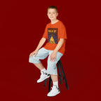 Kids T‑Shirt — "Walk By Faith" Inspirational Graphic Tee for Children