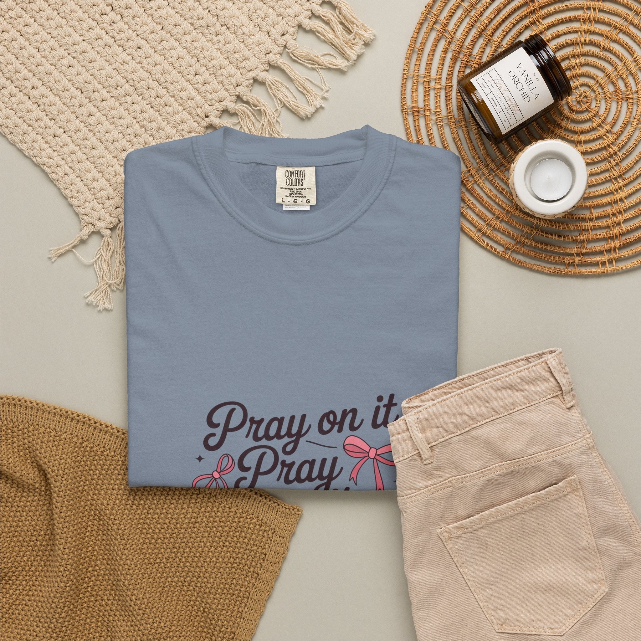 Pray On It Pray Over It Pray Through It T‑Shirt