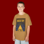 Kids T‑Shirt — "Walk By Faith" Inspirational Graphic Tee for Children
