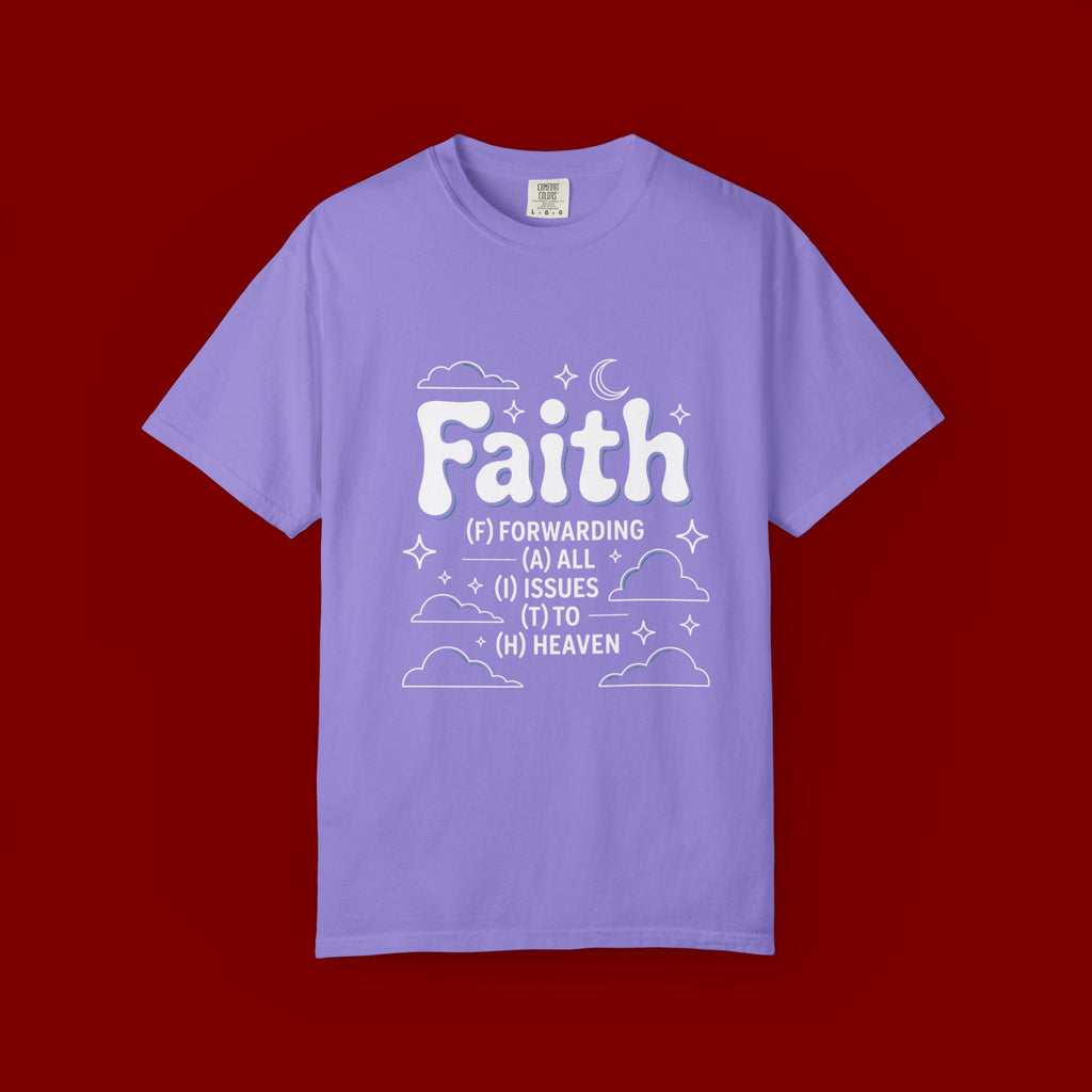 Faith Embossed T-Shirt
