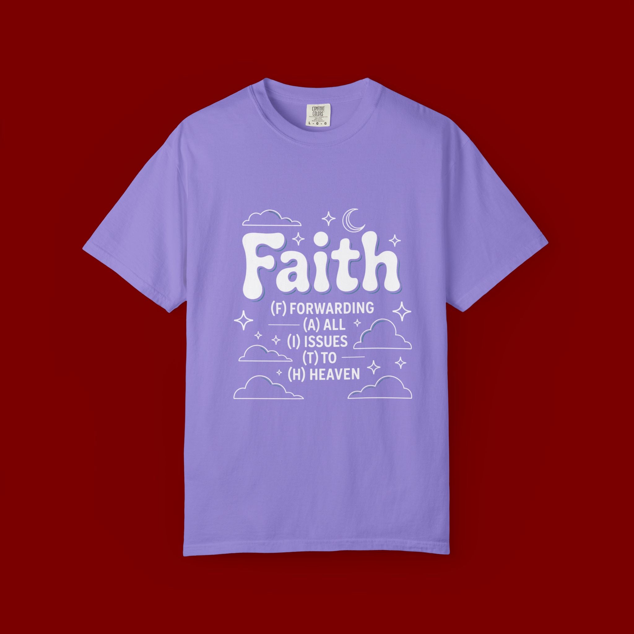 Faith Embossed T-Shirt