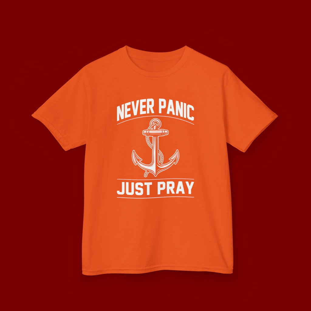 Kids T-Shirt - Plain White Heavy Cotton Tee (Everyday Wear, School & Play)