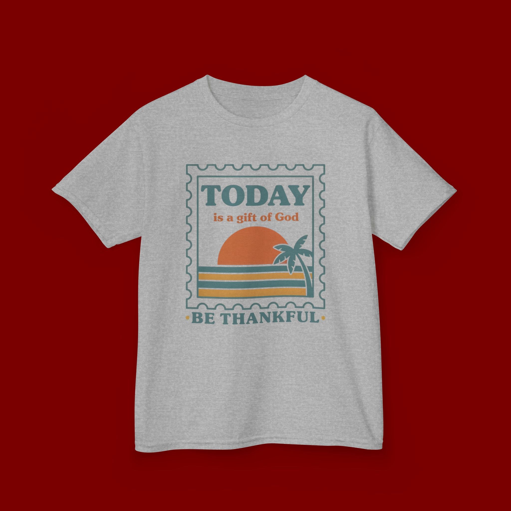 Kids 'Today Is a Gift of God - Be Thankful' Graphic Tee