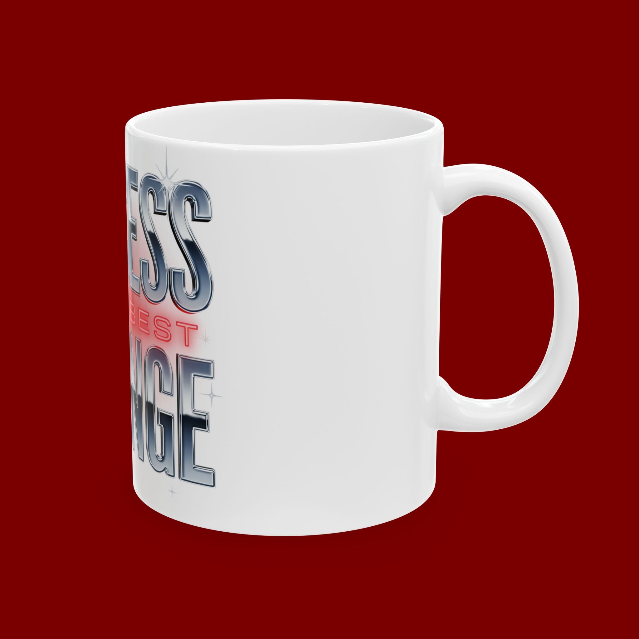 Success Is The Best Revenge Ceramic Mug — Motivational Coffee Cup (11oz & 15oz)