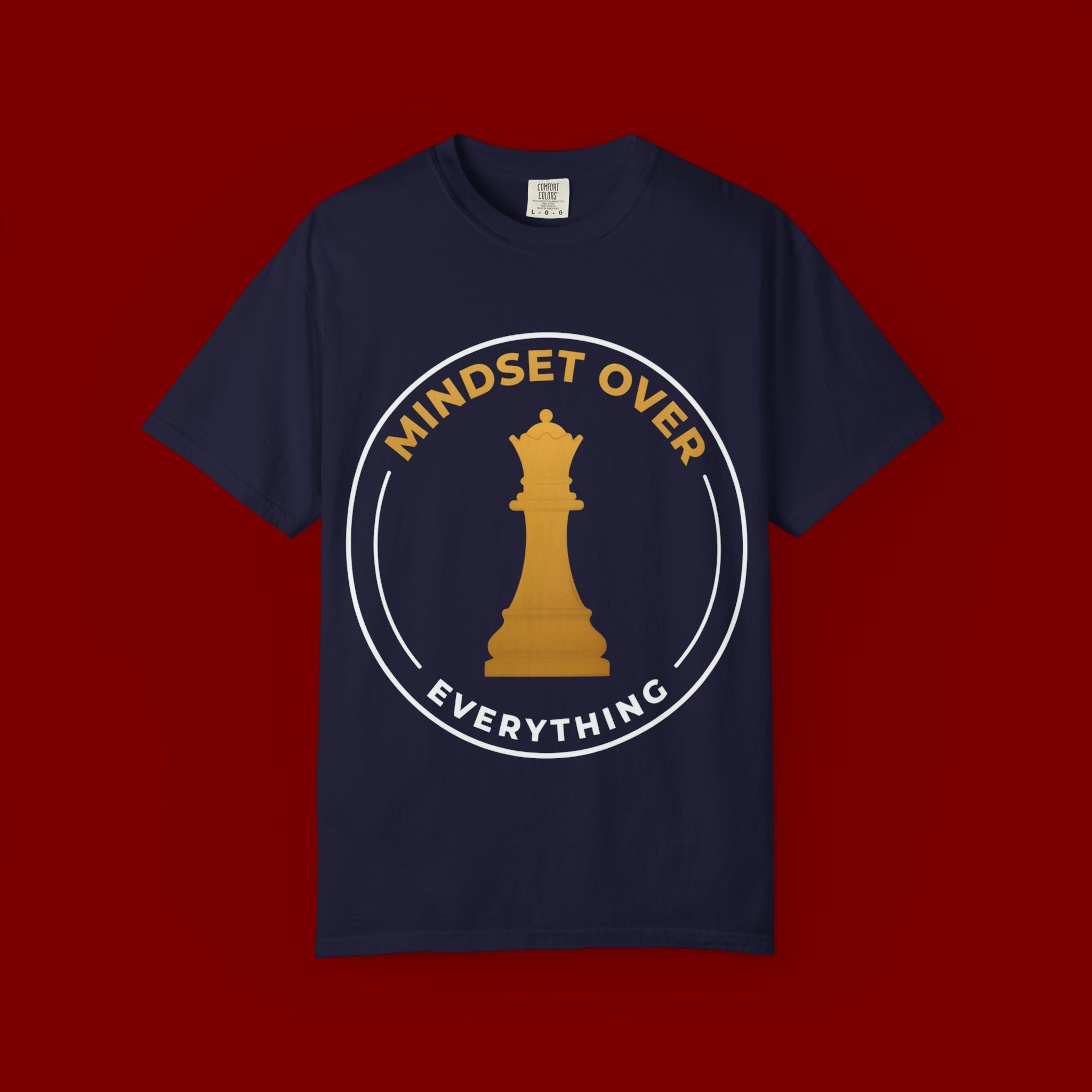 Mindset Over Chess Queen T-Shirt