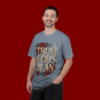 Trust God's Plan Floral T-Shirt — Inspirational Christian Tee