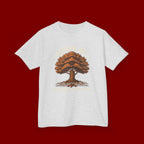 Autumn Oak Tree Kids T‑Shirt — Cozy Fall Nature Tee for Children