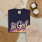 T-Shirt — “In God the Heart Finds Peace” Religious Faith Tee