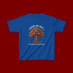Autumn Oak Tree Kids T‑Shirt — Cozy Fall Nature Tee for Children