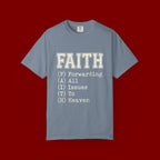 Faith Graphic T-Shirt — Minimalist Inspirational Tee