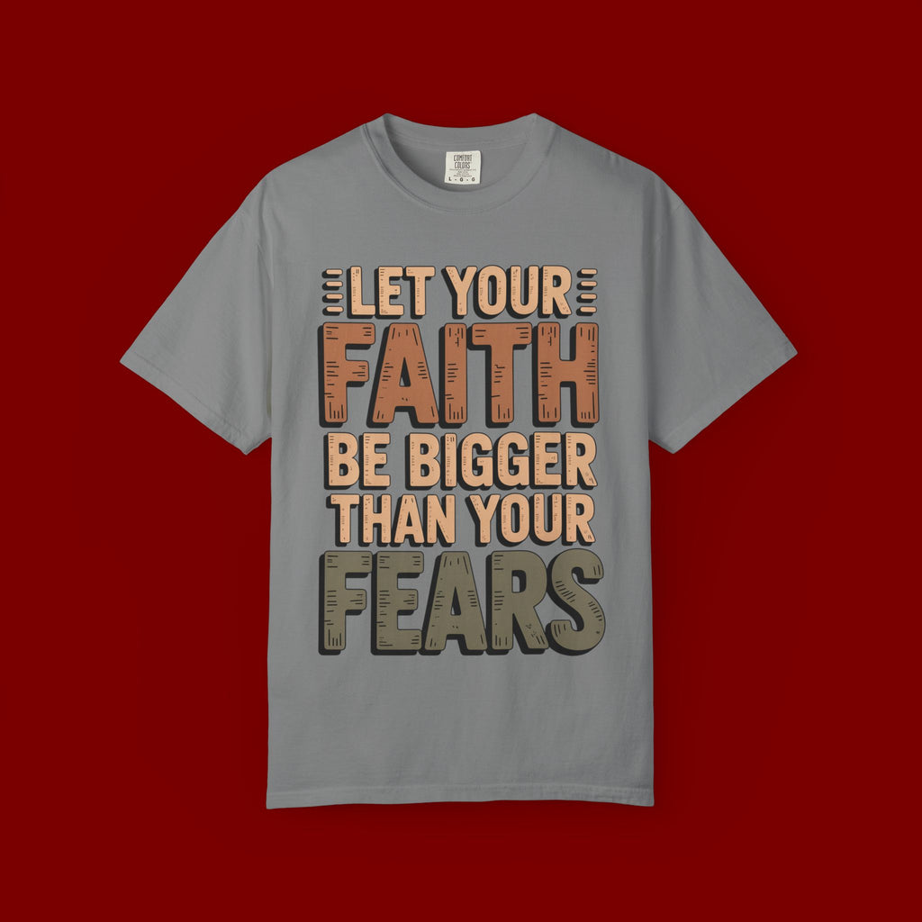 Faith Over Fear T-Shirt — Inspirational Christian Graphic Tee
