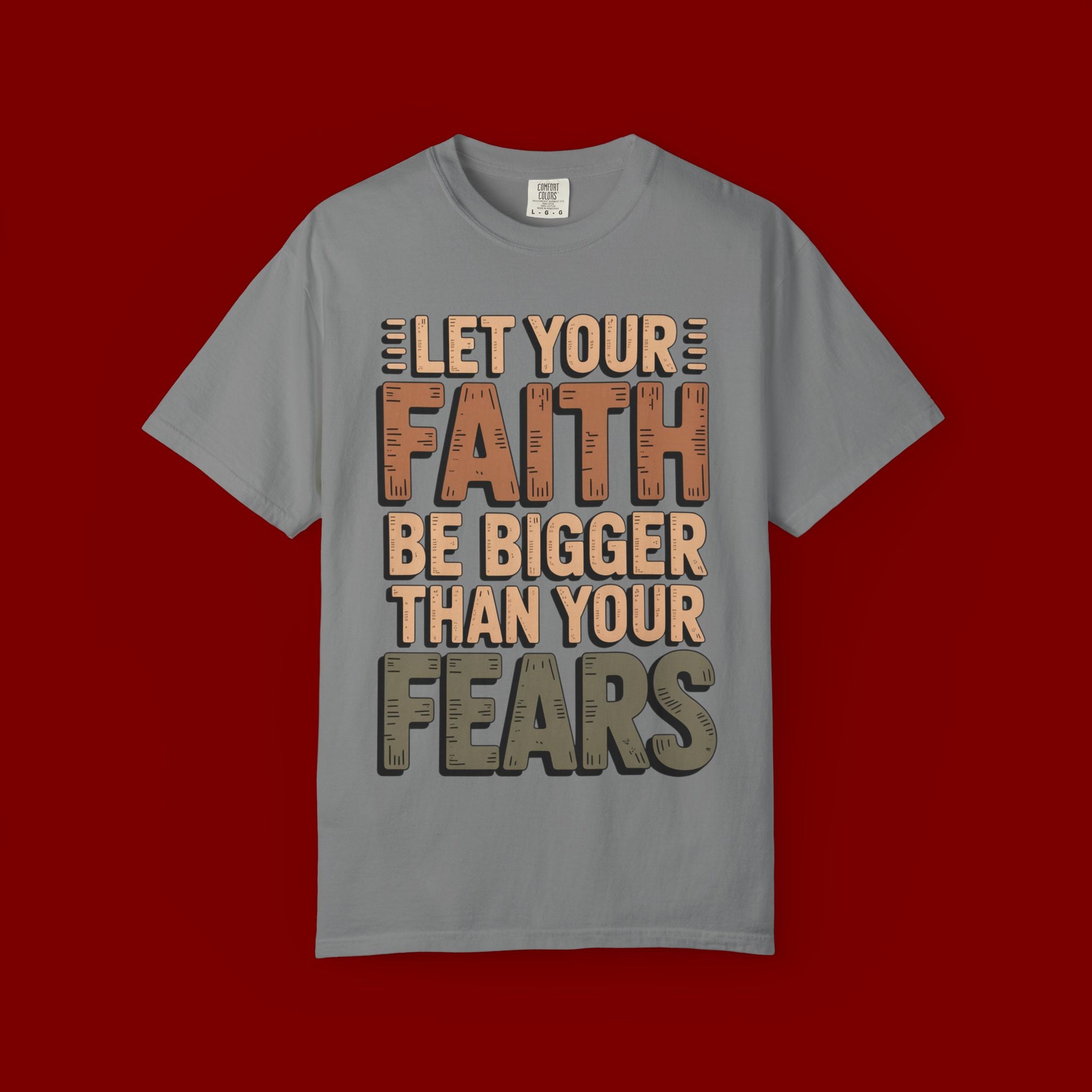 Faith Over Fear T-Shirt — Inspirational Christian Graphic Tee