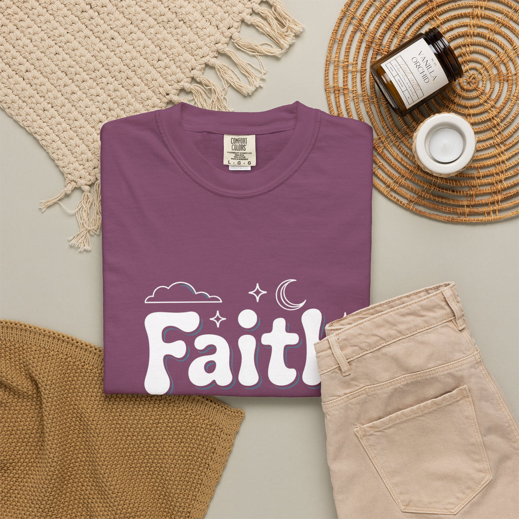 Faith Embossed T-Shirt