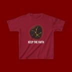Keep The Faith Kids Tee — Kintsugi Stone Inspirational Children's T-Shirt