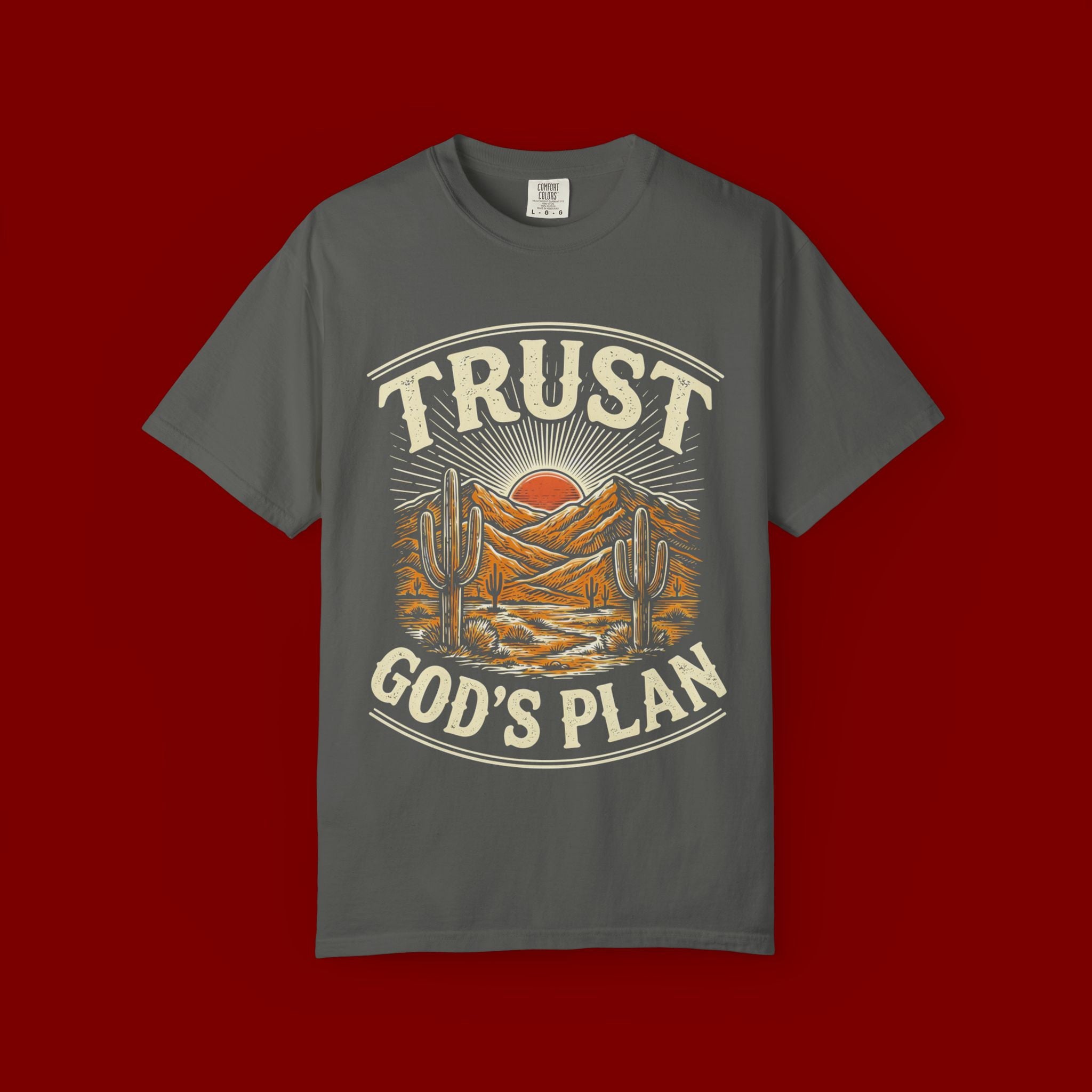 Trust God’s Plan Desert Graphic T-Shirt