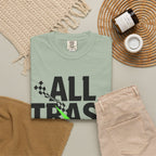 T-Shirt — "All Trash No Trailer" Bold Graphic Tee