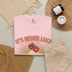 "It's Never Luck, It's Always God" Christian Graphic T-Shirt