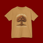 Autumn Oak Tree Kids T‑Shirt — Cozy Fall Nature Tee for Children