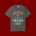 Prayer Anchor T-Shirt — "Prayer: The Most Powerful Weapon of a Believer" Christian Faith Tee