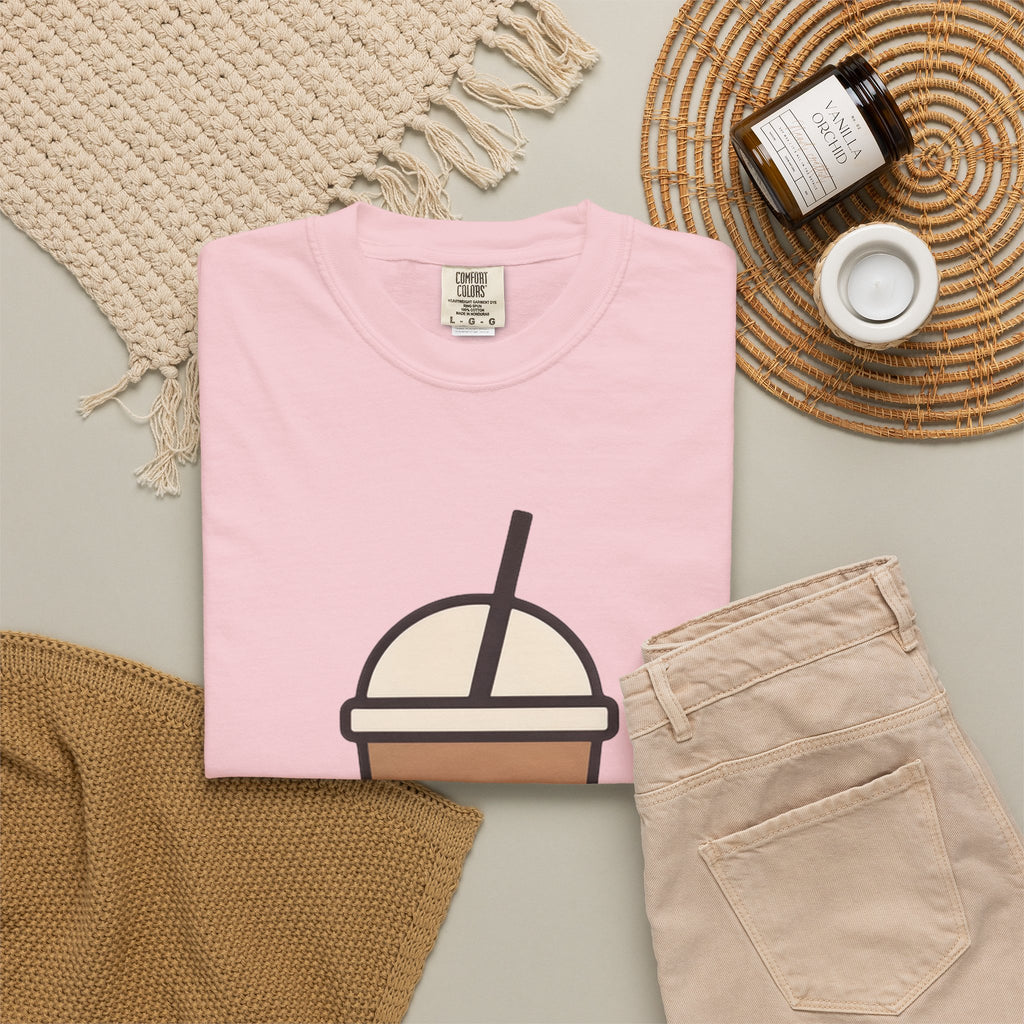 Positive Iced Coffee T-Shirt — Mind • Vibes • Life Graphic Tee