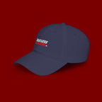 Talk Less Work More Red Low-Profile Baseball Cap